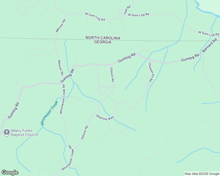 map of restaurants, bars, coffee shops, grocery stores, and more near 9050 Bobby Jo Lane in Young Harris