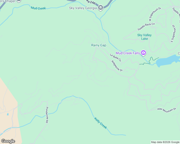 map of restaurants, bars, coffee shops, grocery stores, and more near Sheep Cliff Way in Sky Valley