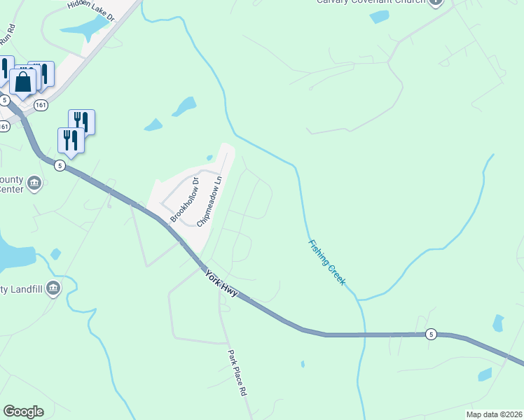 map of restaurants, bars, coffee shops, grocery stores, and more near 841 Santina Avenue in York