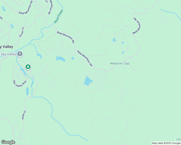 map of restaurants, bars, coffee shops, grocery stores, and more near 12 Aspen Lane in Dillard