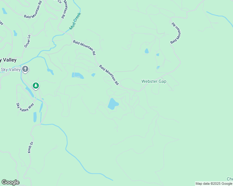 map of restaurants, bars, coffee shops, grocery stores, and more near 12 Aspen Lane in Dillard