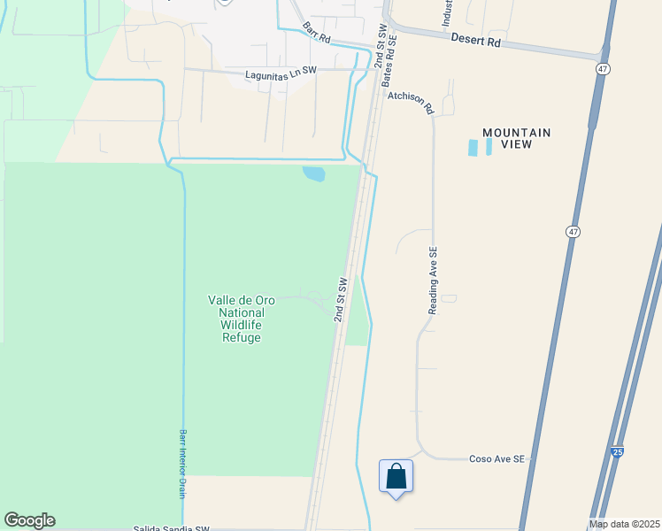 map of restaurants, bars, coffee shops, grocery stores, and more near 7851 2nd Street Southwest in Albuquerque