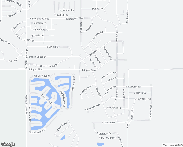 map of restaurants, bars, coffee shops, grocery stores, and more near 6019 Kodiak East in Fort Mohave