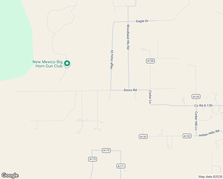 map of restaurants, bars, coffee shops, grocery stores, and more near 19 Dixon Road in Moriarty