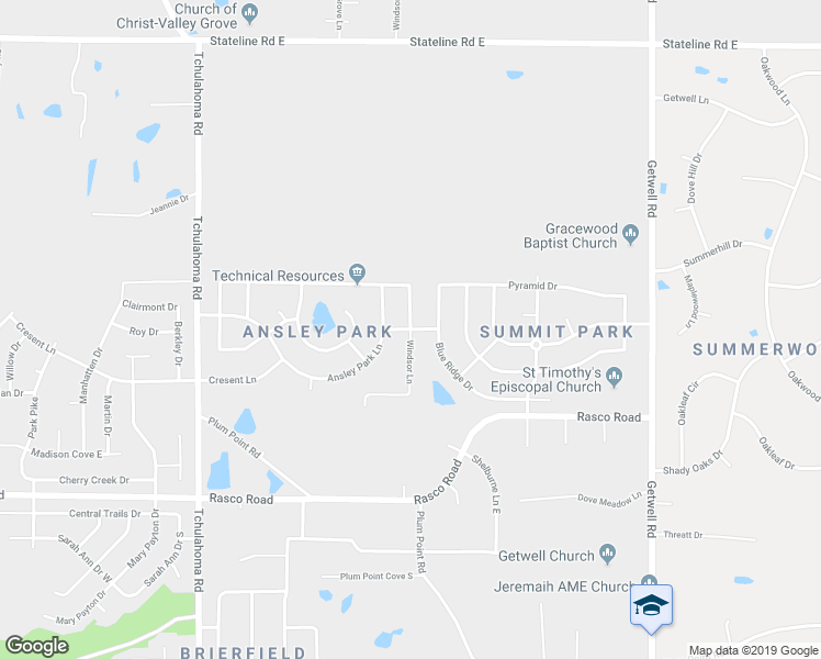 map of restaurants, bars, coffee shops, grocery stores, and more near 8419 Windsor Lane in Southaven
