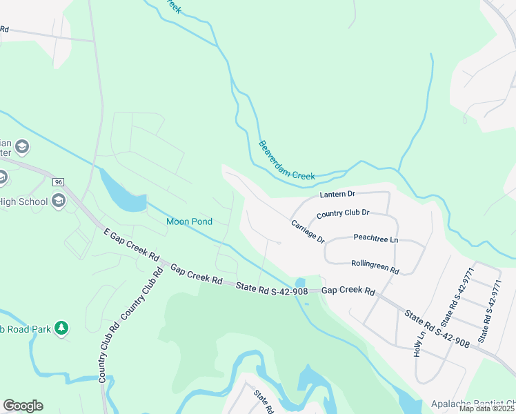 map of restaurants, bars, coffee shops, grocery stores, and more near 23 Carriage Drive in Greer