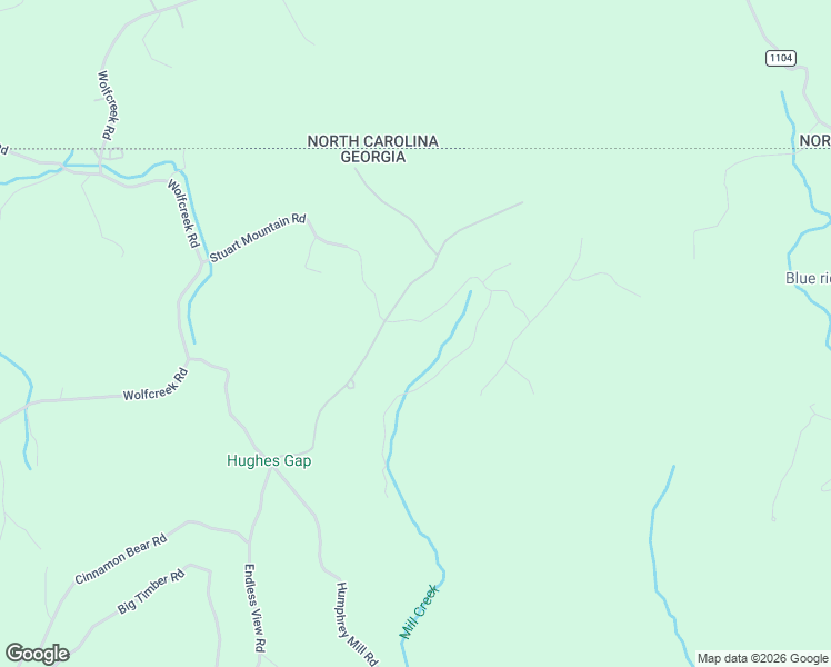 map of restaurants, bars, coffee shops, grocery stores, and more near 550 Stuart Mountain Road in Mineral Bluff