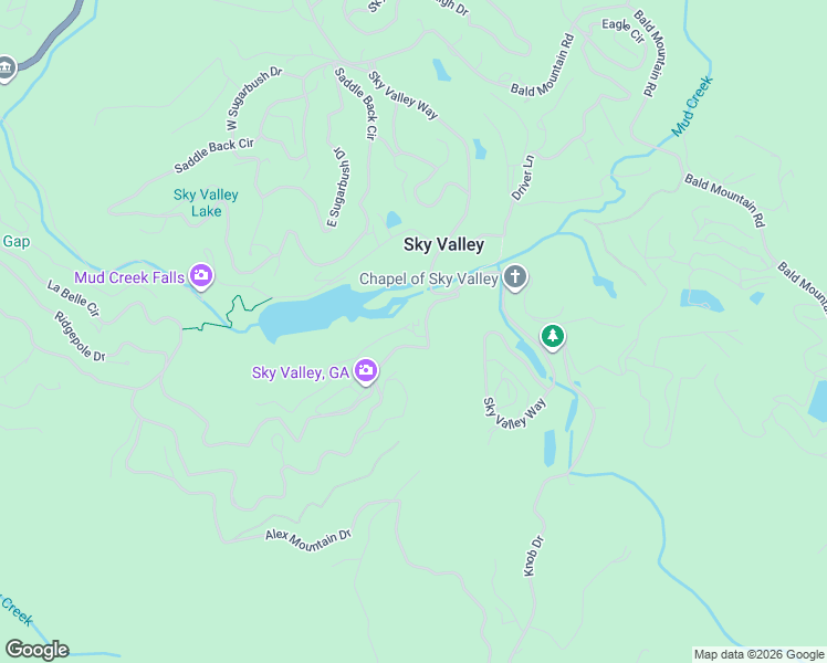 map of restaurants, bars, coffee shops, grocery stores, and more near in Sky Valley
