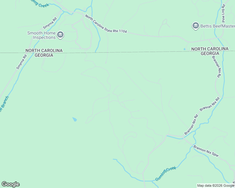 map of restaurants, bars, coffee shops, grocery stores, and more near 587-699 Ray Drive in Young Harris