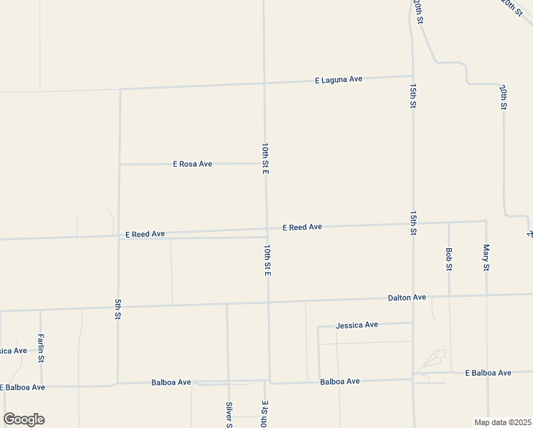 map of restaurants, bars, coffee shops, grocery stores, and more near 10th Street East in Mojave