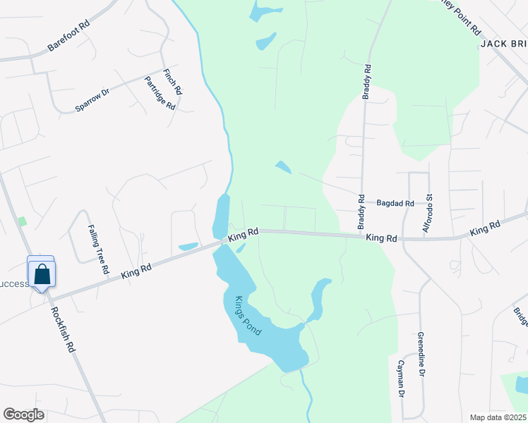 map of restaurants, bars, coffee shops, grocery stores, and more near 7711 Eunice Drive in Fayetteville