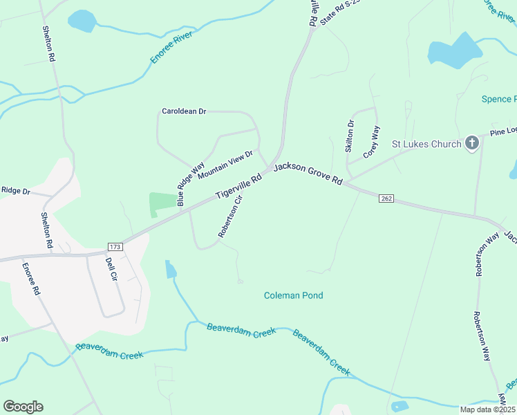 map of restaurants, bars, coffee shops, grocery stores, and more near 1020 Tigerville Road in Travelers Rest