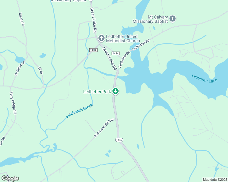 map of restaurants, bars, coffee shops, grocery stores, and more near 109 Carolyns Mill Place in Rockingham