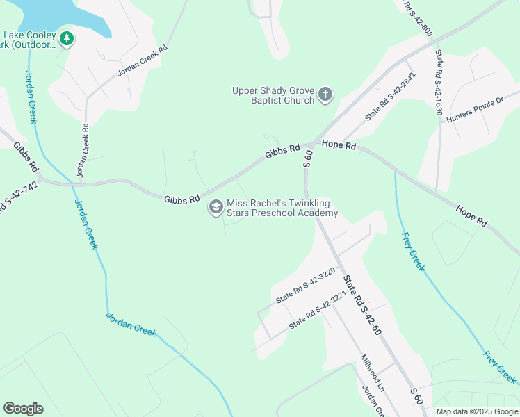 map of restaurants, bars, coffee shops, grocery stores, and more near 421 Roys Place in Wellford