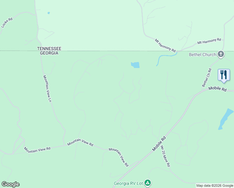 map of restaurants, bars, coffee shops, grocery stores, and more near 789 West Hidden Valley Lakes Drive in McCaysville