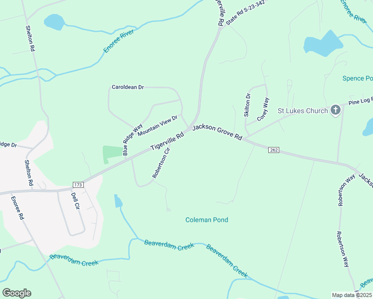 map of restaurants, bars, coffee shops, grocery stores, and more near 1020 Tigerville Road in Travelers Rest