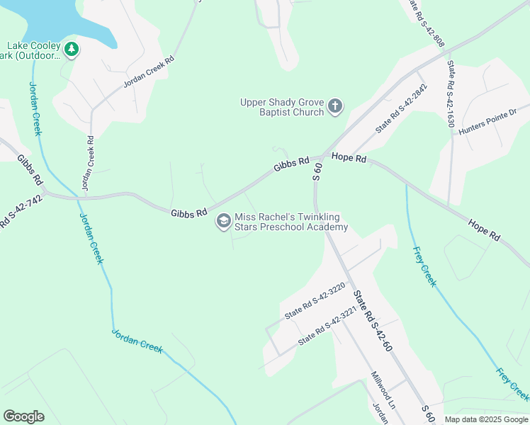 map of restaurants, bars, coffee shops, grocery stores, and more near 421 Roys Place in Wellford