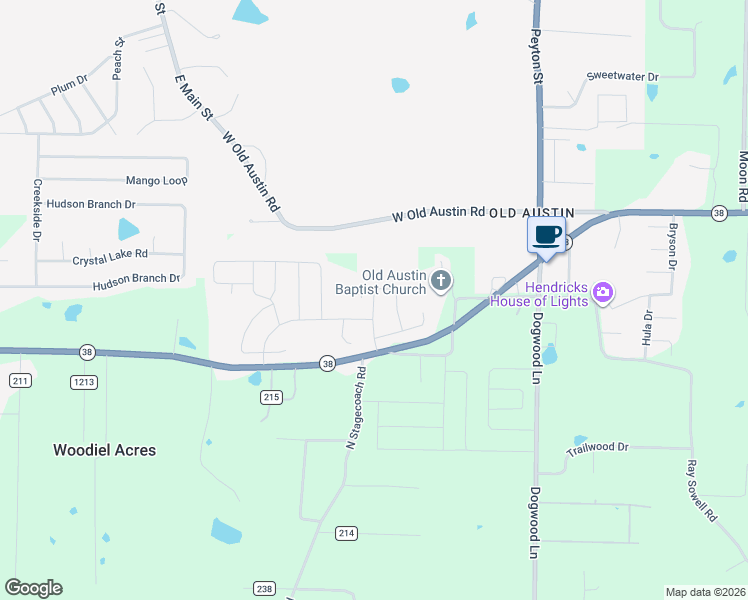 map of restaurants, bars, coffee shops, grocery stores, and more near 11 Sierra Drive in Austin