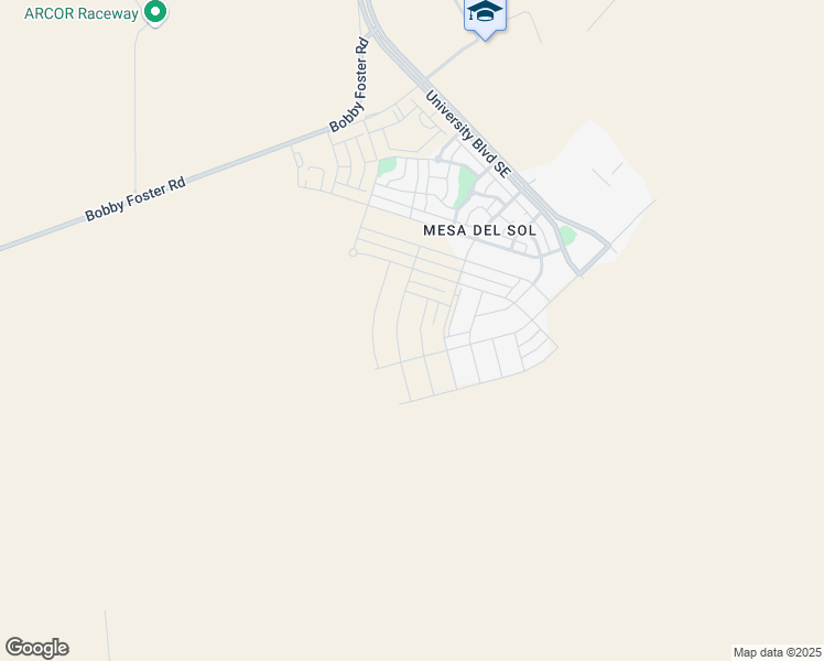 map of restaurants, bars, coffee shops, grocery stores, and more near 6104 Strand Loop Southeast in Albuquerque