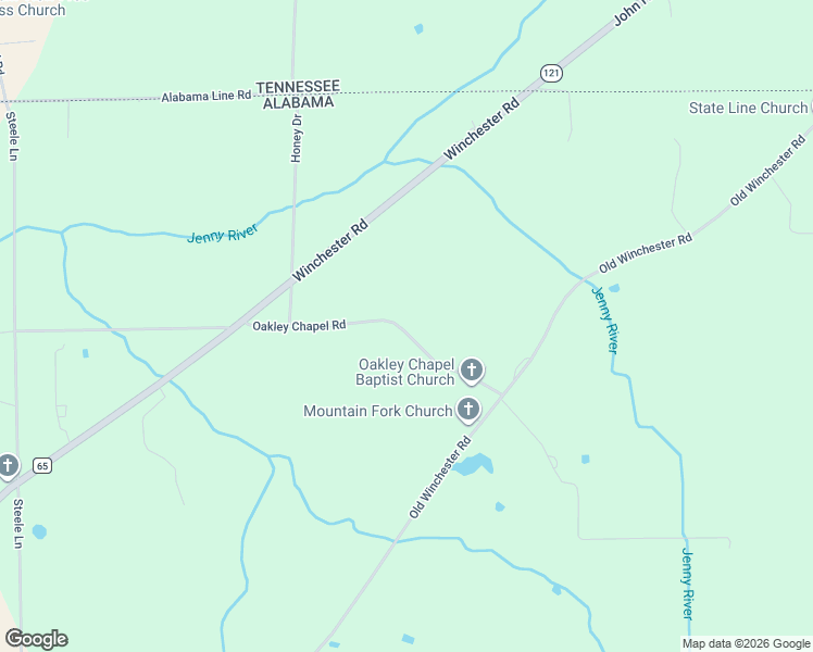map of restaurants, bars, coffee shops, grocery stores, and more near 457 Oakley Chapel Road in New Market