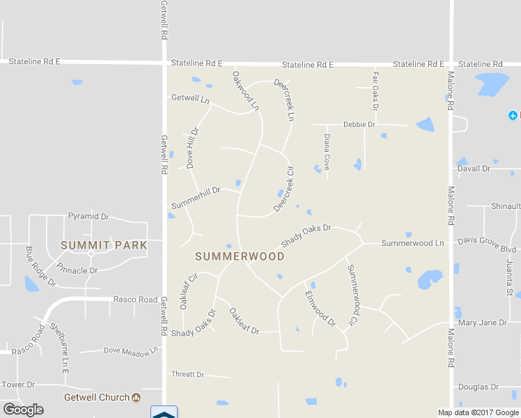 map of restaurants, bars, coffee shops, grocery stores, and more near 8465 Deercreek Circle in Olive Branch