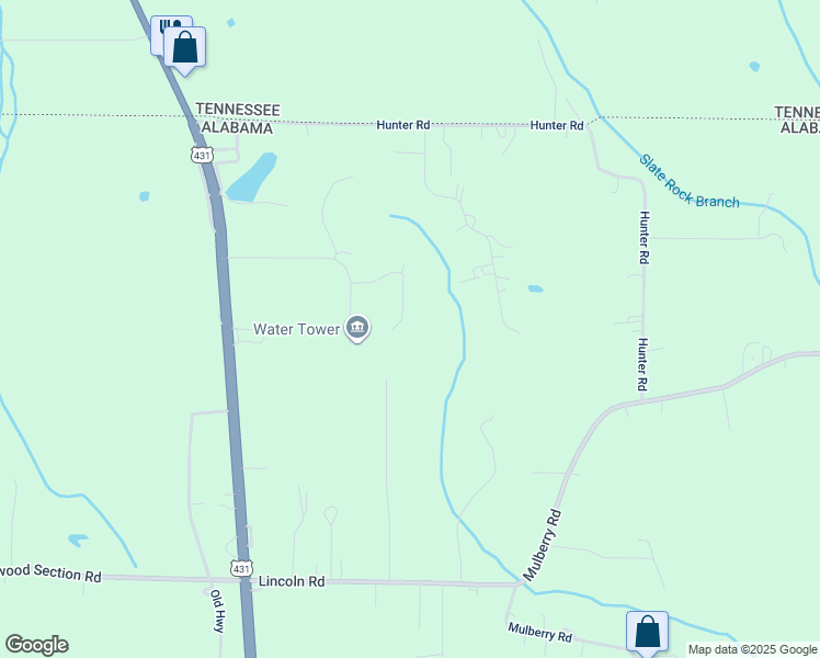 map of restaurants, bars, coffee shops, grocery stores, and more near 217 Fern Bank Drive in Hazel Green