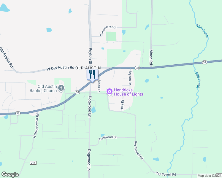 map of restaurants, bars, coffee shops, grocery stores, and more near 77 Bryson Drive in Ward