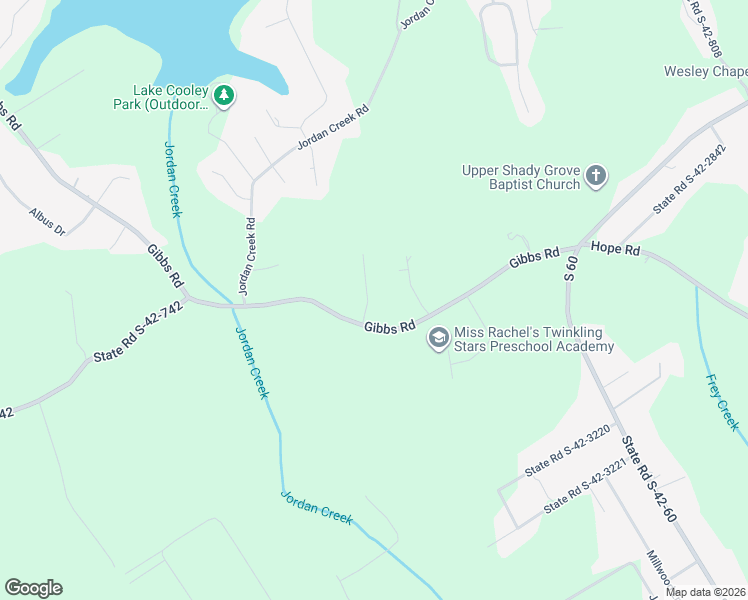 map of restaurants, bars, coffee shops, grocery stores, and more near 216 Orleans Drive in Wellford