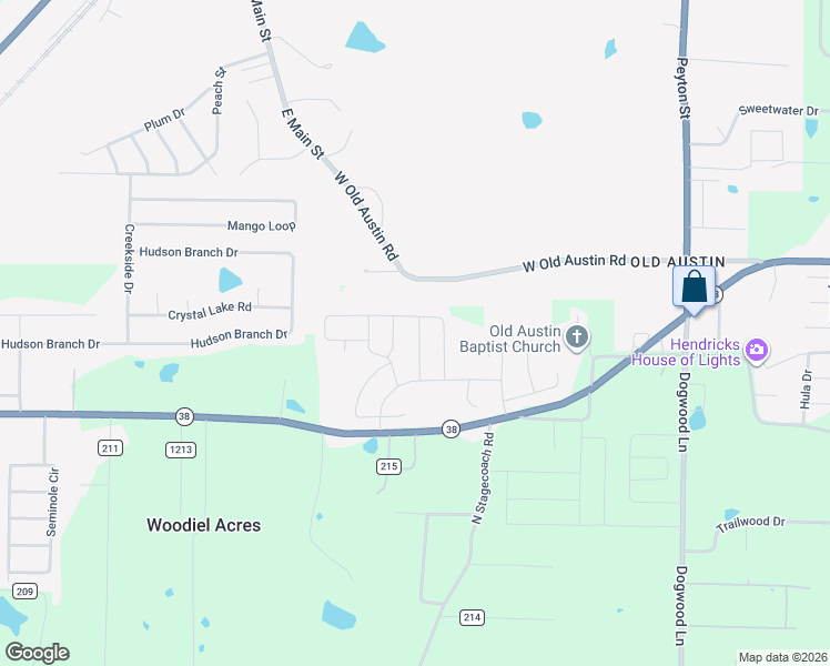 map of restaurants, bars, coffee shops, grocery stores, and more near 21 Marlin Drive in Austin