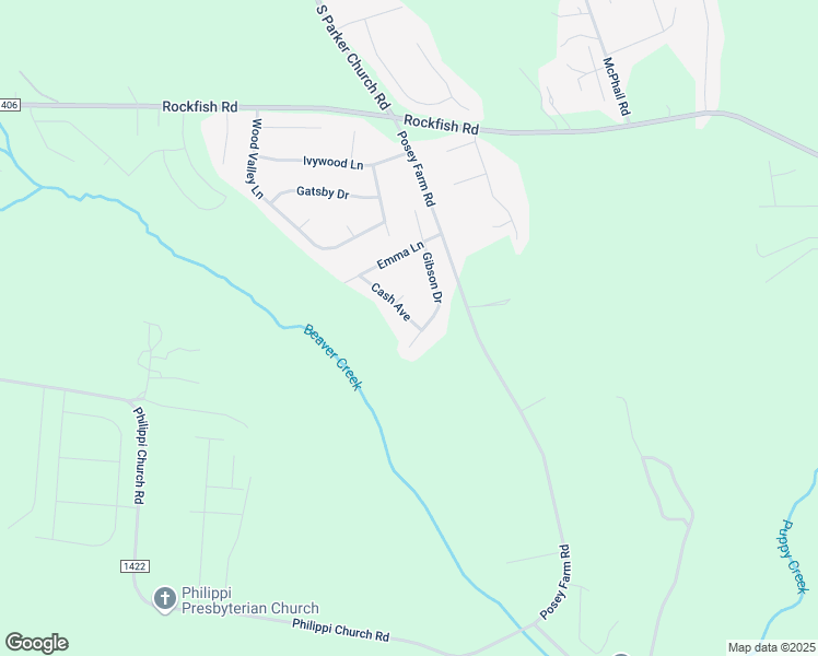 map of restaurants, bars, coffee shops, grocery stores, and more near 121 Cash Avenue in Raeford
