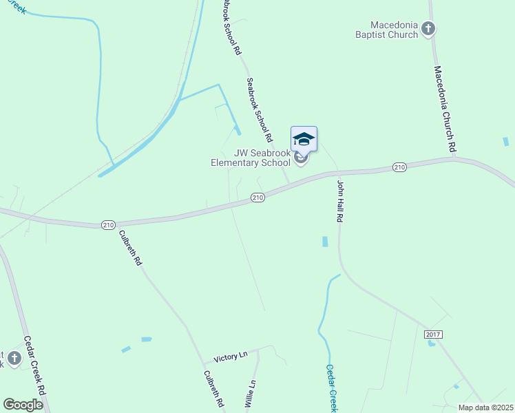 map of restaurants, bars, coffee shops, grocery stores, and more near 4430 North Carolina 210 in Fayetteville