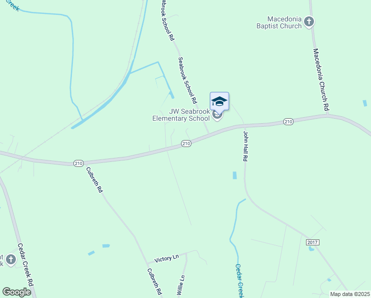 map of restaurants, bars, coffee shops, grocery stores, and more near 4430 North Carolina 210 in Fayetteville
