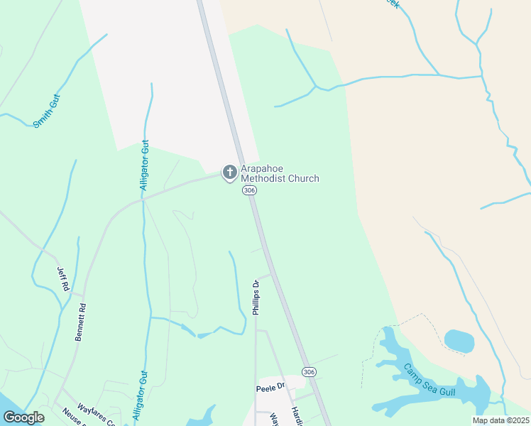 map of restaurants, bars, coffee shops, grocery stores, and more near 11067 North Carolina 306 in Arapahoe