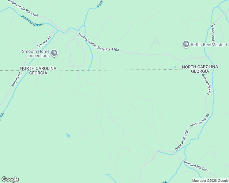map of restaurants, bars, coffee shops, grocery stores, and more near 629 Ray Drive in Young Harris