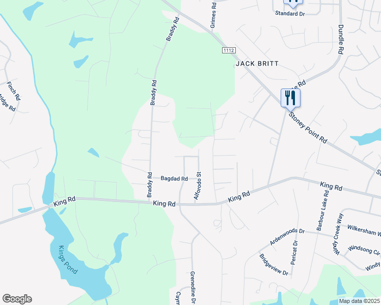map of restaurants, bars, coffee shops, grocery stores, and more near 6504 Gilabend Drive in Fayetteville