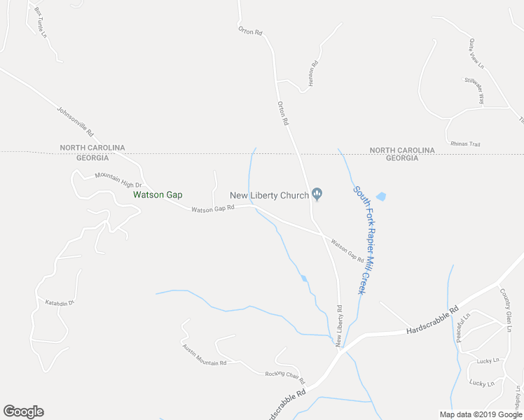 map of restaurants, bars, coffee shops, grocery stores, and more near 573 Watson Gap Road in Mineral Bluff