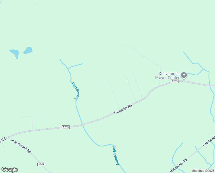 map of restaurants, bars, coffee shops, grocery stores, and more near 365 Turnpike Pines in Raeford