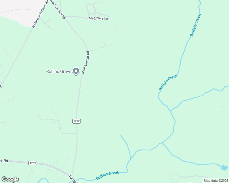 map of restaurants, bars, coffee shops, grocery stores, and more near 830 Neill Sinclair Road in Raeford