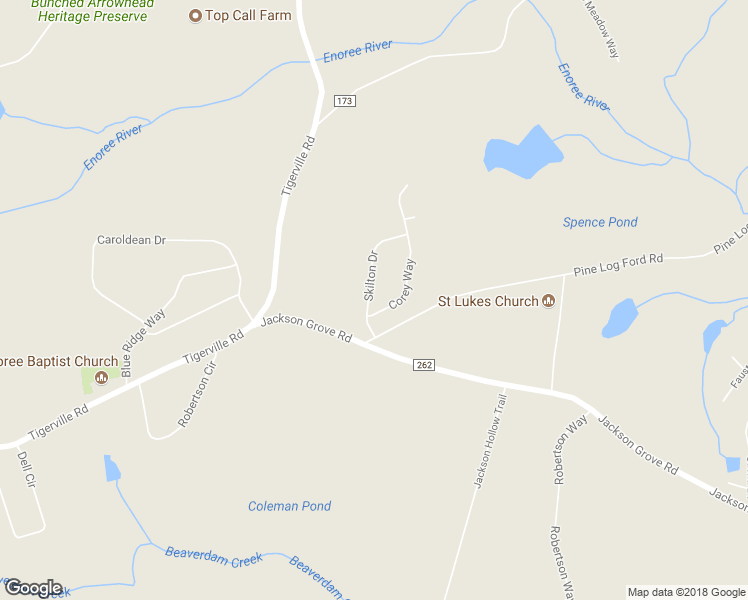 map of restaurants, bars, coffee shops, grocery stores, and more near 104 Skilton Drive in Travelers Rest