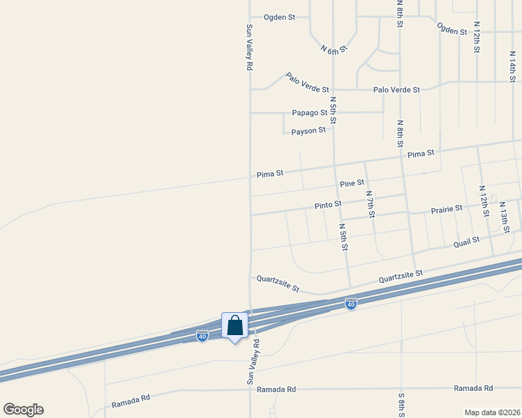 map of restaurants, bars, coffee shops, grocery stores, and more near 7603 Pine Street in Holbrook
