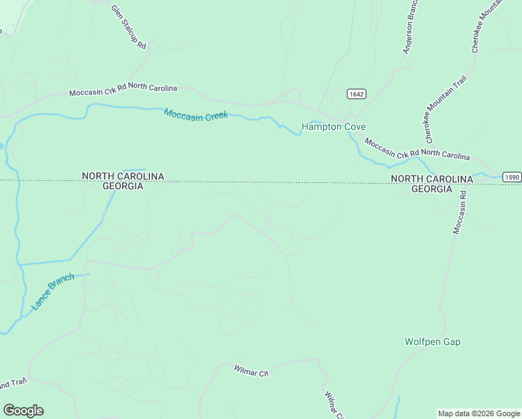map of restaurants, bars, coffee shops, grocery stores, and more near 7343 Roys Road in Blairsville
