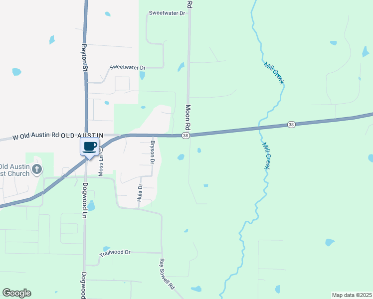 map of restaurants, bars, coffee shops, grocery stores, and more near 104 Moon Road Extension in Ward