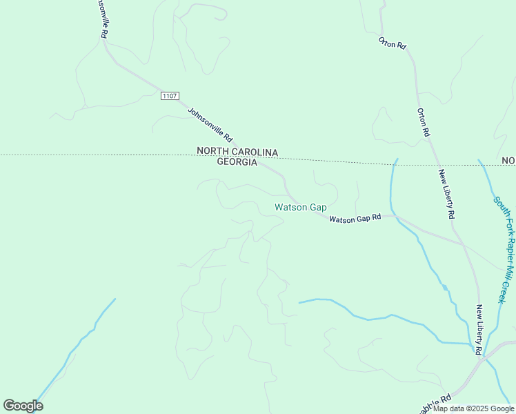 map of restaurants, bars, coffee shops, grocery stores, and more near 469 Mountain High Drive in Mineral Bluff