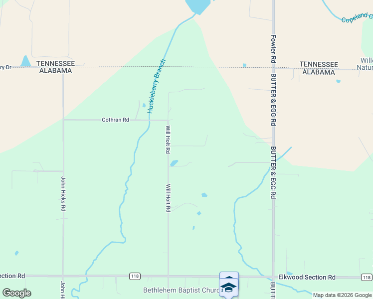 map of restaurants, bars, coffee shops, grocery stores, and more near 805 Will Holt Road in Hazel Green