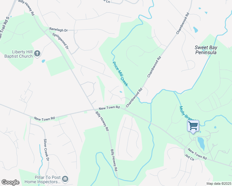 map of restaurants, bars, coffee shops, grocery stores, and more near 1301 Tara Plantation Boulevard in Monroe