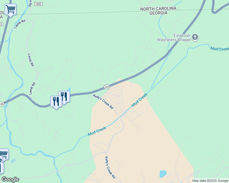 map of restaurants, bars, coffee shops, grocery stores, and more near in Dillard