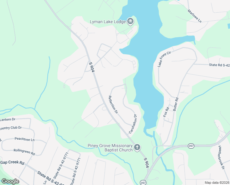 map of restaurants, bars, coffee shops, grocery stores, and more near 181 Carshalton Drive in Lyman