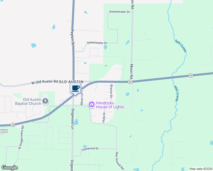 map of restaurants, bars, coffee shops, grocery stores, and more near 14 Kasi Cv in Ward