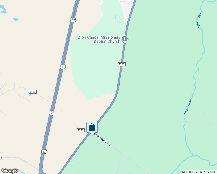 map of restaurants, bars, coffee shops, grocery stores, and more near 9462 U.S. 17 in Pollocksville