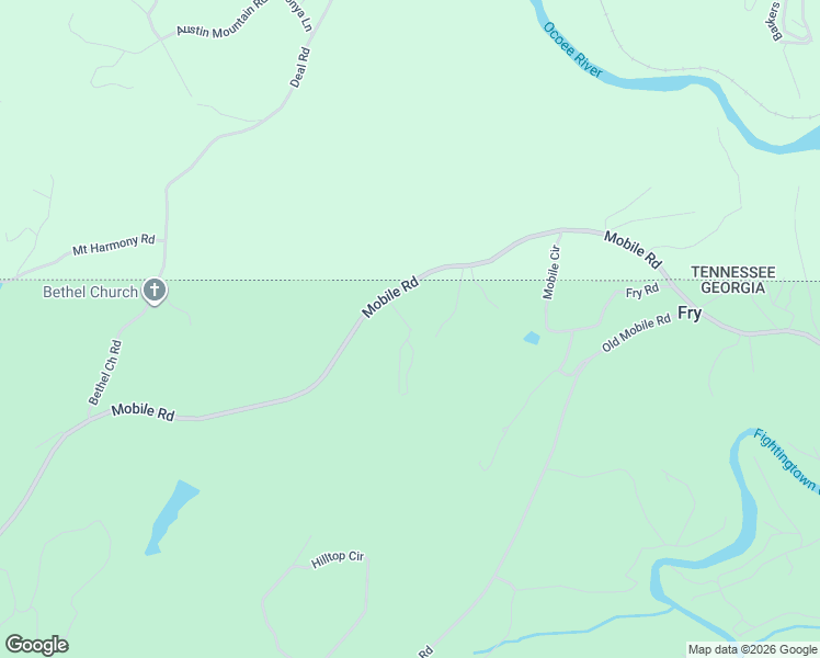 map of restaurants, bars, coffee shops, grocery stores, and more near 200 Bonnie Lane in McCaysville